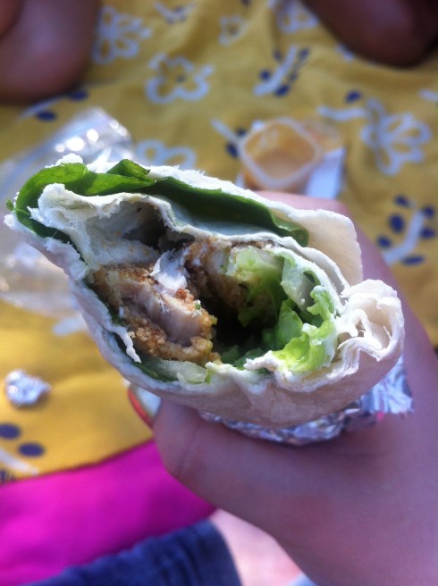 burrito de pollo