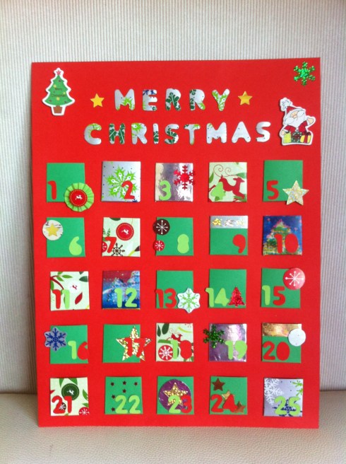 Calendario de Adviento