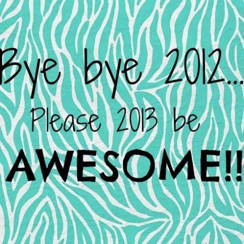 bye bye 2012