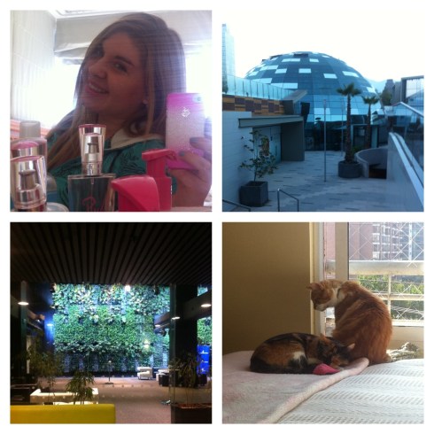 pucha que estoy cansá