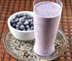 blueberry and almond