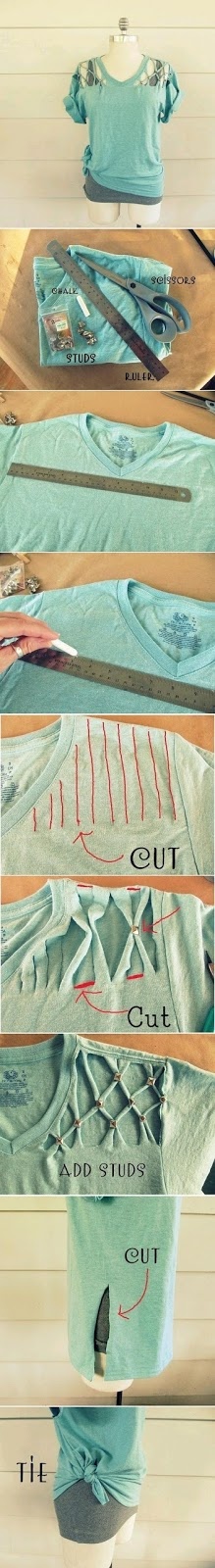 cut out t shirt