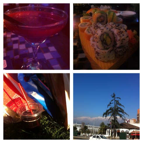 Carrete, shopping, descanso