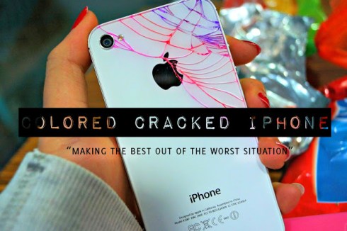 cracked iphone 2