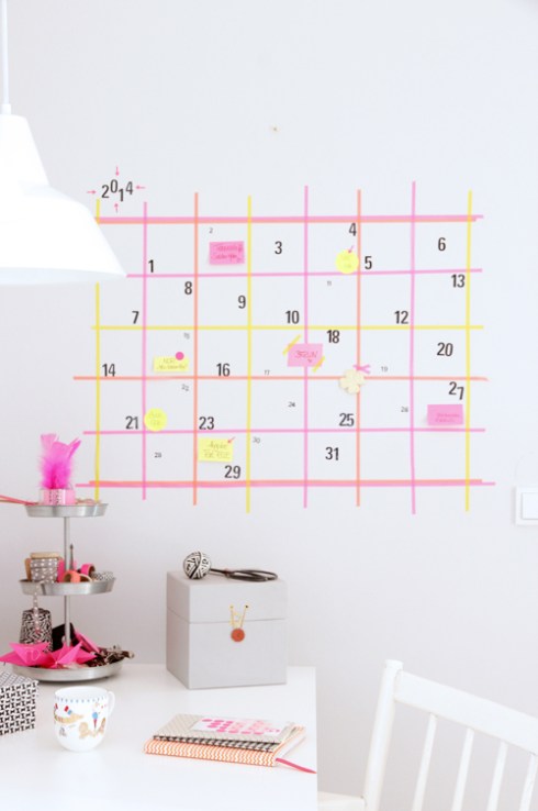 OhhhMhhhMaskingTapeKalender