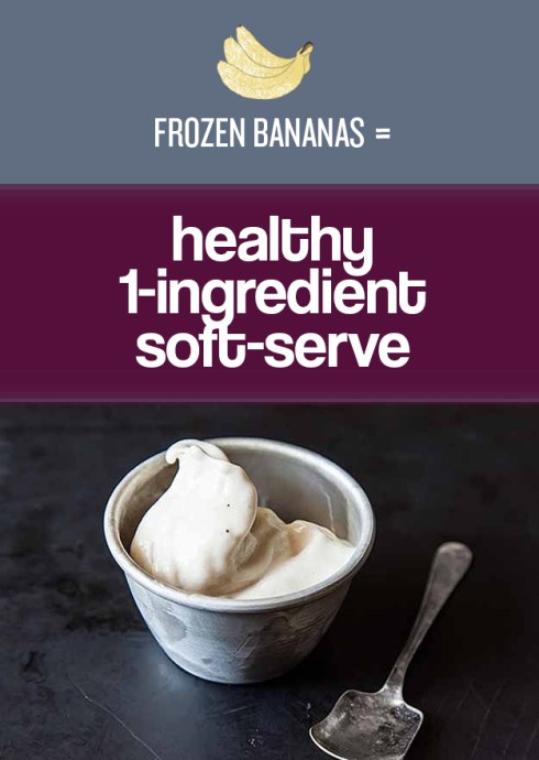 frozen bananas